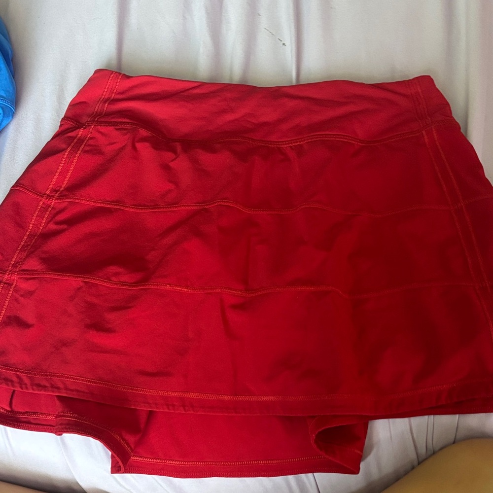 Lululemon Athletica Red Skort